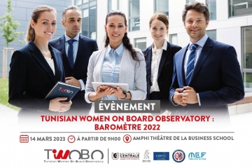 lancement du Tunisian Women On Board Observatory TWOBO