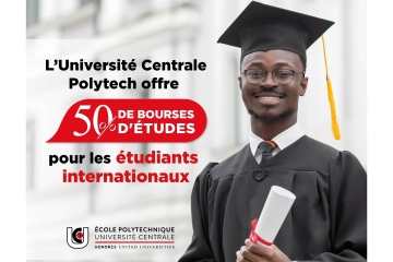 Université Centrale POLYTECH lance une campagne de bourses pour les étudiants internationaux!